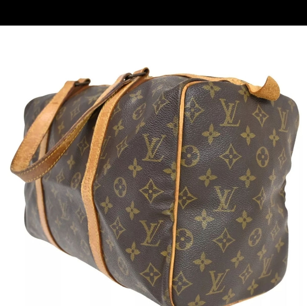 Lv sac souple 35 travel hand bag monogram